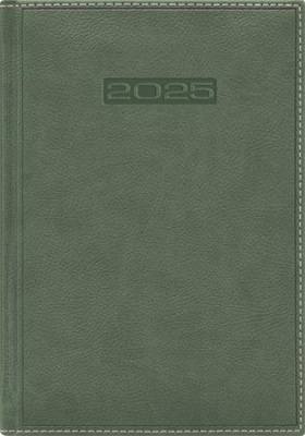 Naptár, tervező, B5, heti, DAYLINER "Sherwood", zöld